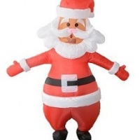 надувной костюм Дед мороз